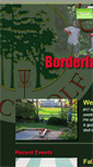 Mobile Screenshot of borderlanddiscgolf.com